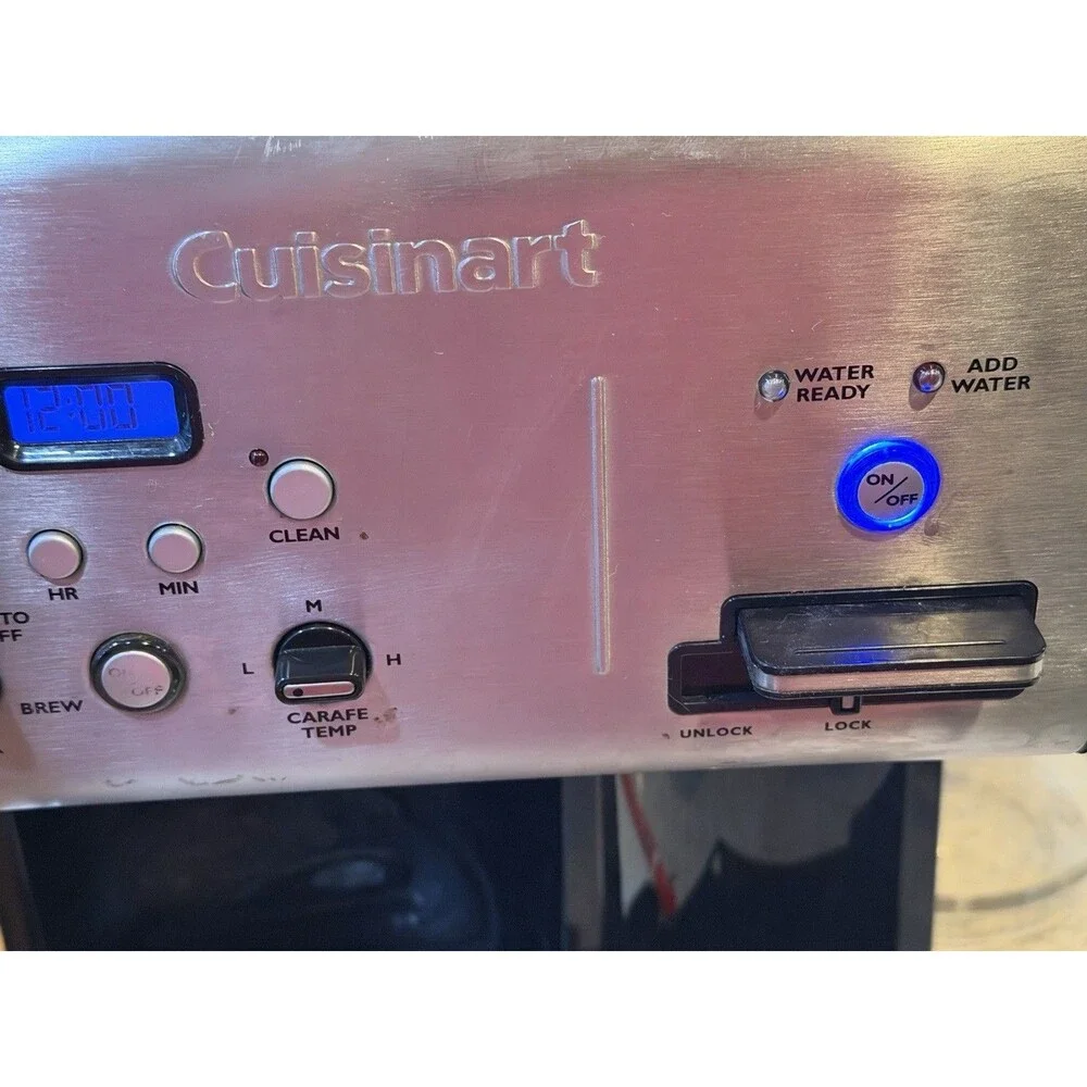 Cuisinart CHW-12 Coffee Plus 12-Cup Programmable Coffeemaker Hot Water Tested